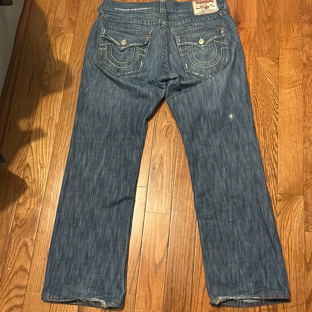 True Religion Mens Billy Jeans 36/34 worn